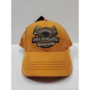 Buck Wear "Professional Rack Measuring Service" Hat Deer Hunting Cap New Orange